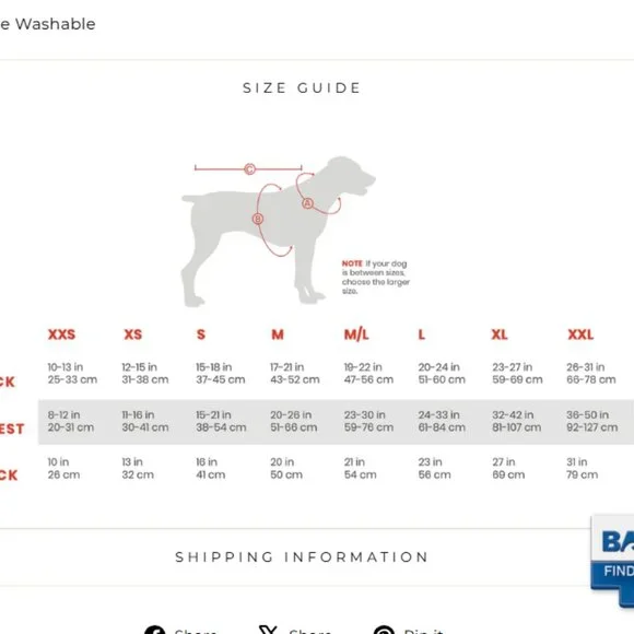 NWT $45 BAYDOG GLACIER BAY WINTER FALL DOG COAT JACKET VEST Red Gray XS - Picture 3 of 3